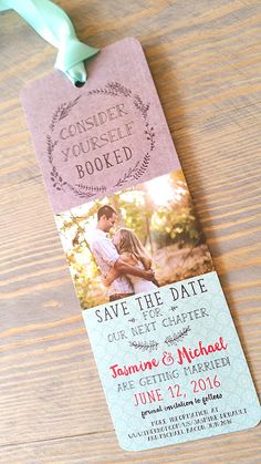 Save The Date Bookma